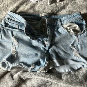 forever 21 denim shorts